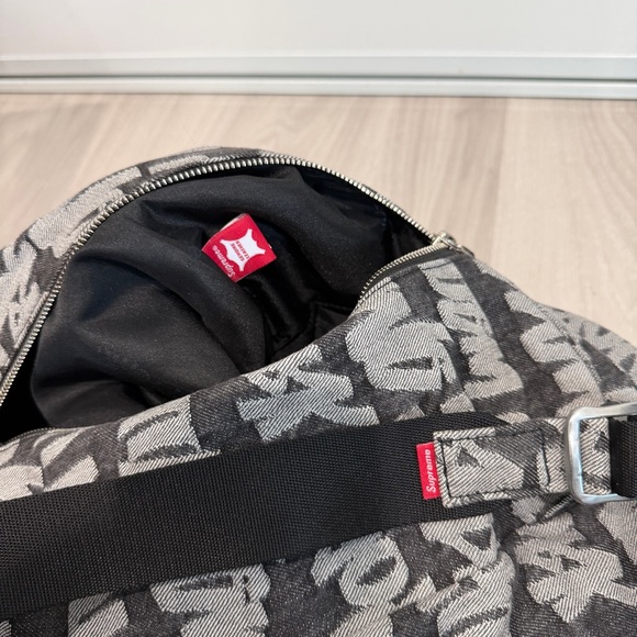 Supreme Black Denim Backpack - Picture 6 of 11